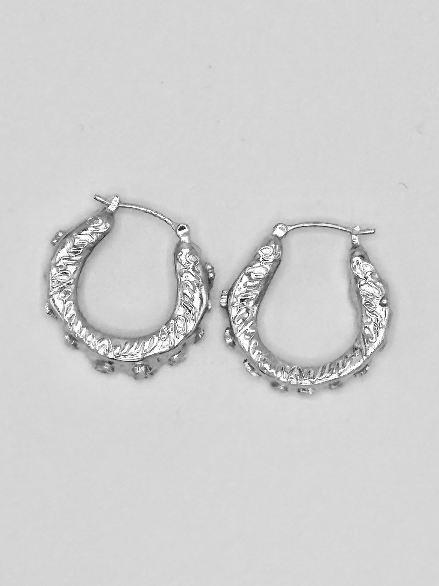 TOP TEETH BOTTOM TEETH SILVER EARRINGS
